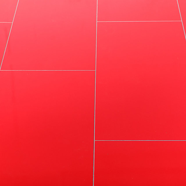 Kronotex Glamour 8mm High Gloss Red Tile Effect 4V by Falquon Laminate Flooring