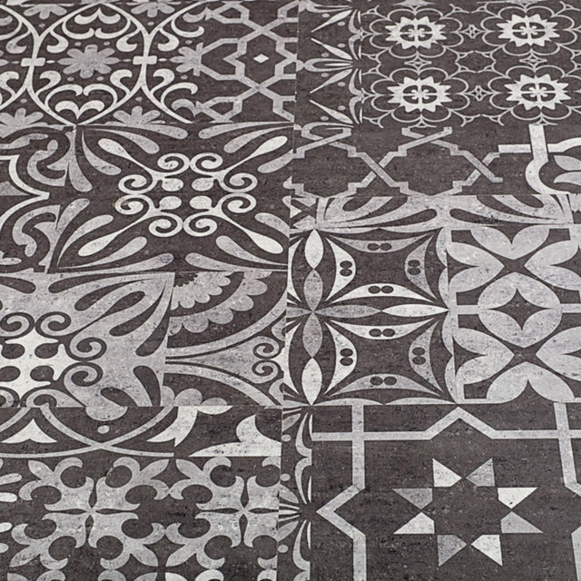 Kronotex Quadraic Matt Palazzo Tile Effect by Falquon Laminate Flooring