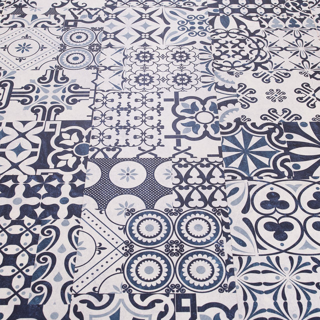 Kronotex Quadraic 8mm Matt Tile Agura, Mediterranean Style Laminate Flooring