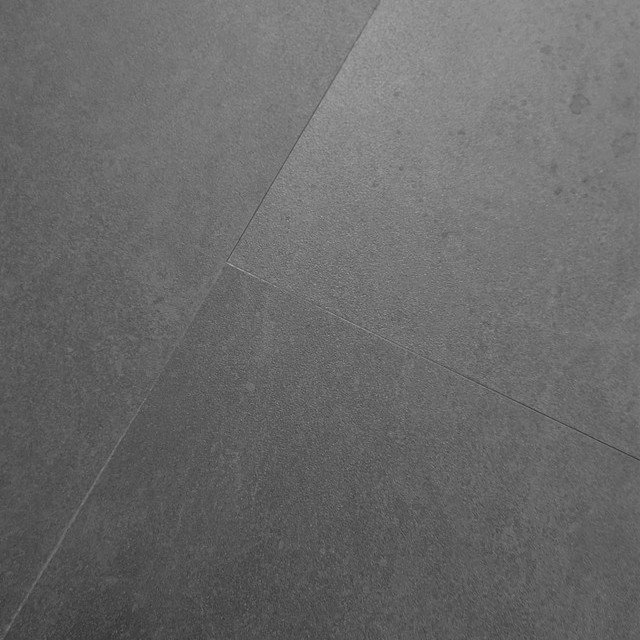 Lvt 4mm Concrete Stone Dark Grey Tile, Dark Grey Vinyl Flooring Tiles