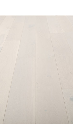 Engineered Polar White Hardwood Flooring